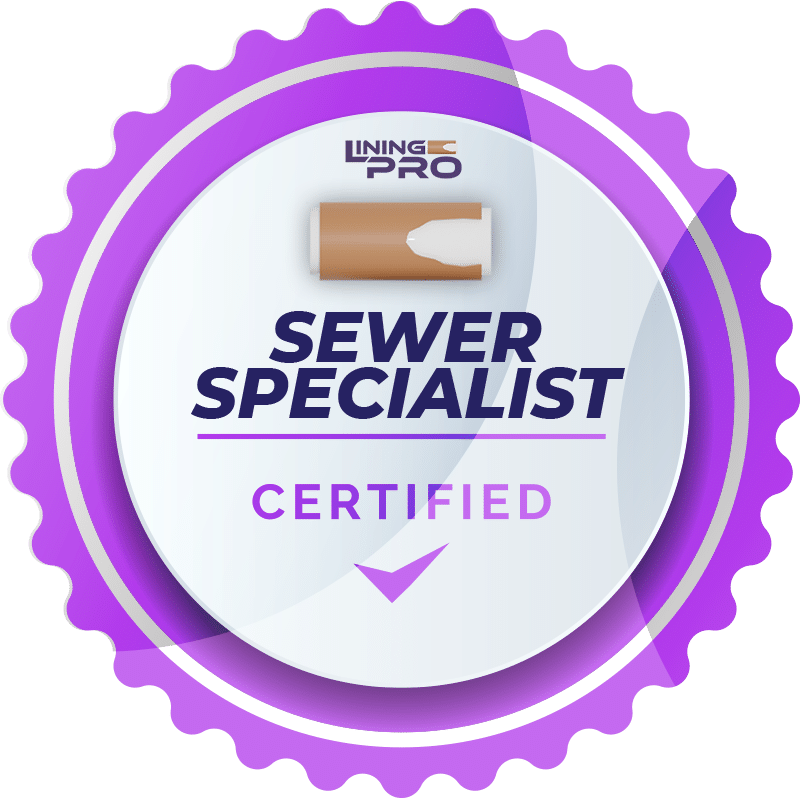 Certified Sewer Specialist by Lining Pro